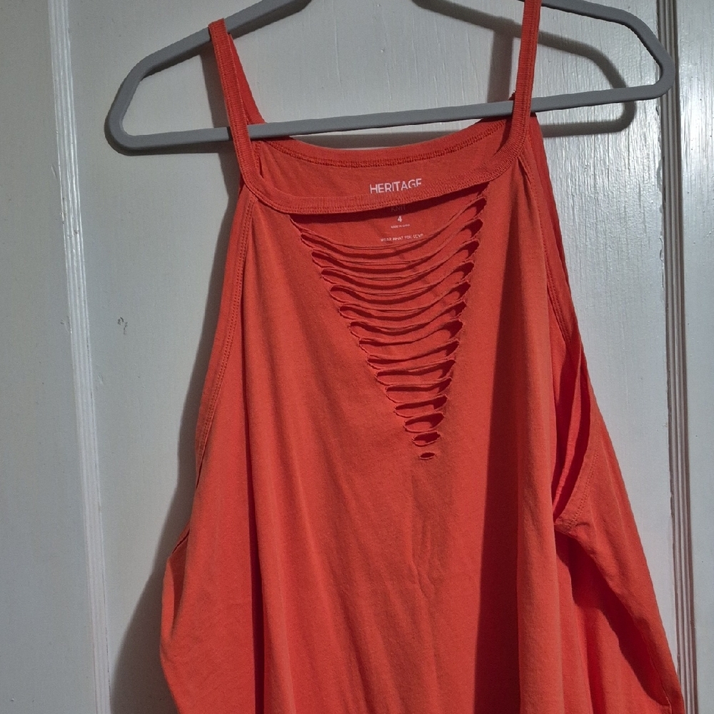 Torrid Women's Orange Tank Top